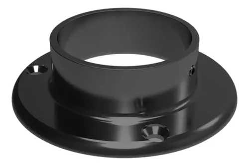 BRIDA A MURO 1-1/2" NEGRA