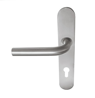 CHAPA GUADALAJARA C/ESCUDO LARGO SATIN DOBLE CILINDRO