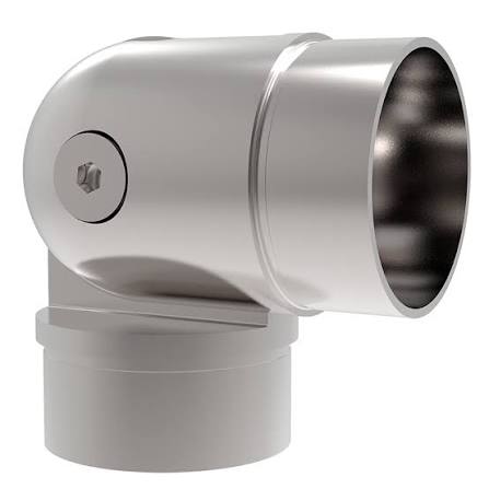 CODO ARTICULADO 1-1/2" SATIN