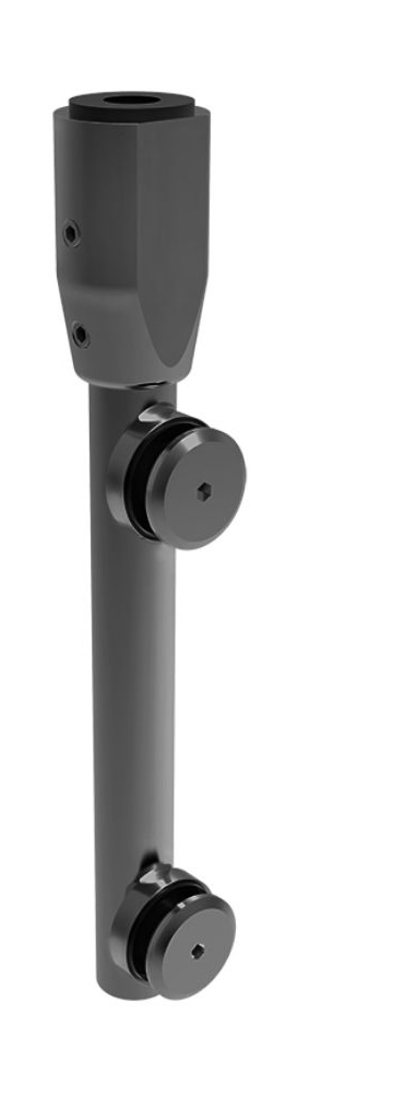 HERRAJE PUNTA DE LAPIZ SUPERIOR NEGRO