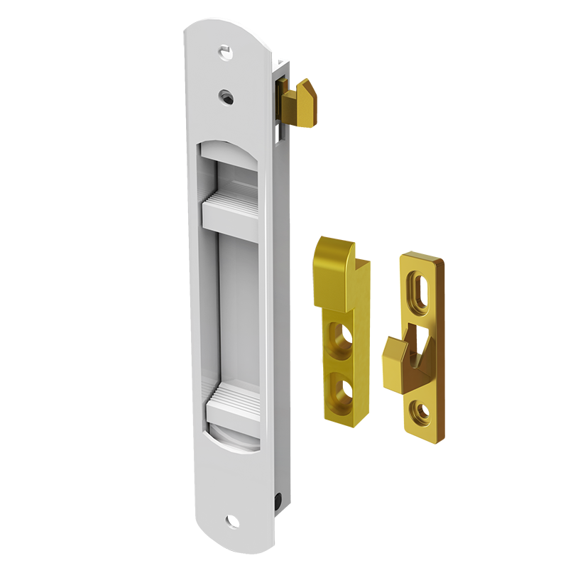 JALADERA DE EMBUTIR 3" BLANCA