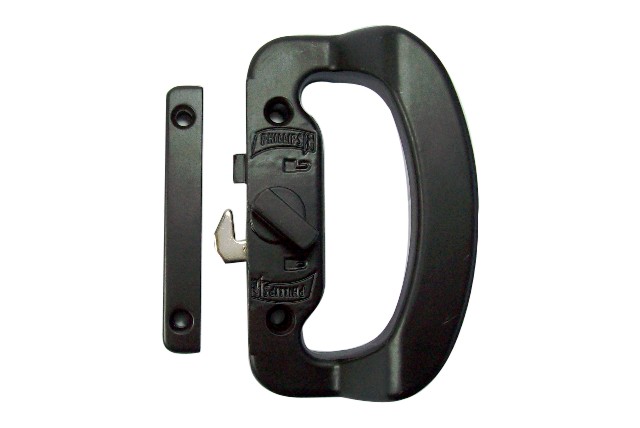 JALADERA DE GANCHO DE SOBREPONER 444 12CM NEGRA