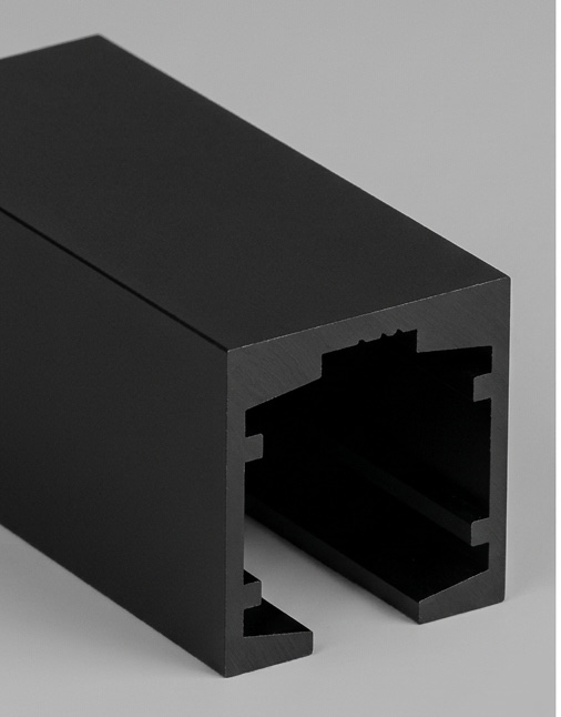 RIEL SENCILLO CHETUMAL 6MTS NEGRO