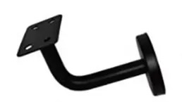 SOPORTE BARANDAL NEGRO A MURO